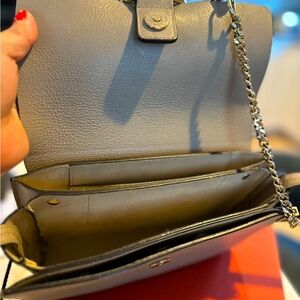 Chloe Fay handbag, color grey/tan. Comes with a receipt from Nordstrom’s.